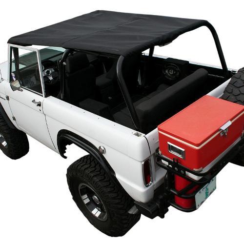 Interior Bar Top Skin, Family Style Black Breezer, 66-77 Ford Bronco