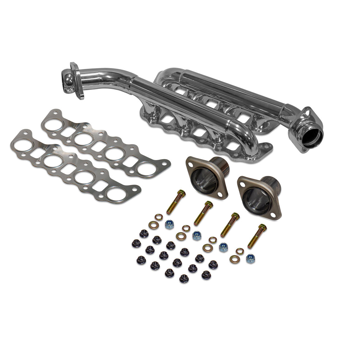 Polished Ceramic Coyote Swap Headers, Gen 4 & 5.2L Voodoo