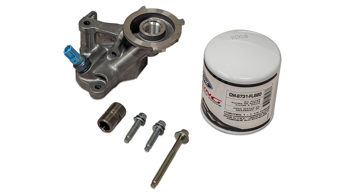 Mustang Coyote Oil Filter Adapter Kit, Gen 2
