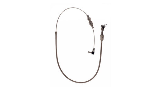 Throttle Cable for Carburetor, Stainless, 24 inch (Requires Bracket)