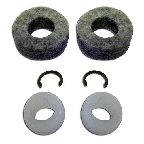 Bell Crank Bushing & Felt Kit, 66-77 Ford Bronco