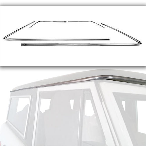 Hard Top Drip Rail Chrome