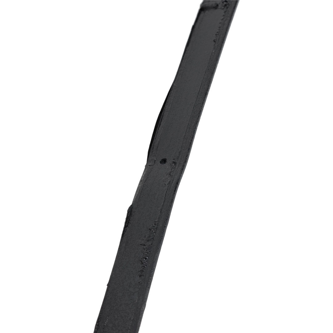 Pair of black rubber vent window seals for 1967-72 Ford trucks, side view