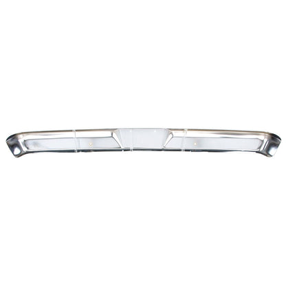 Chrome Front Bumper with License Plate Holes, 1967-78 Ford Truck