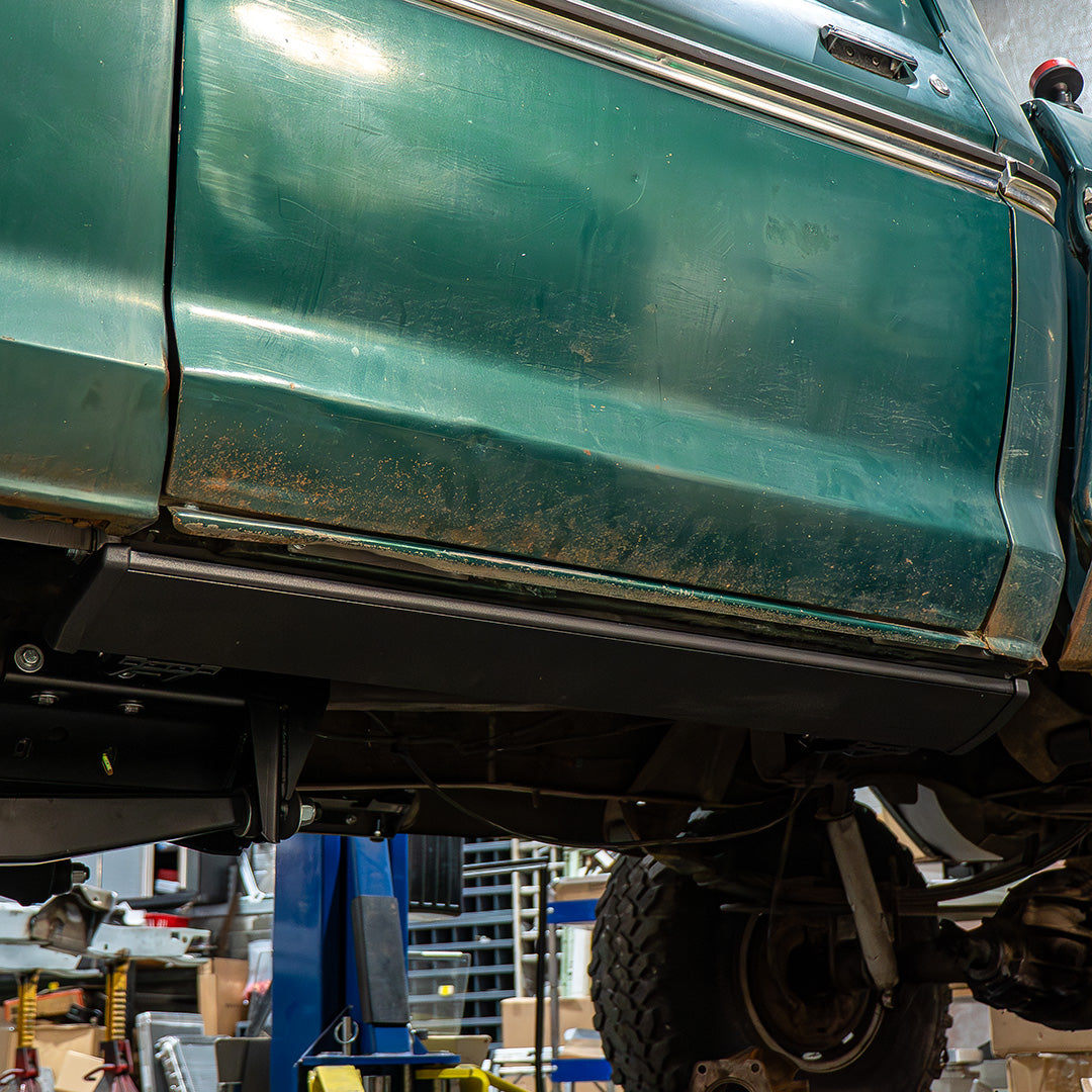 AMP PowerStep Kit with Brackets, 1973-79 Single Cab Ford Truck