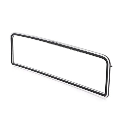 Chrome/Black Glove Box Door Trim, 1973-79 Ford Truck & 1978-79 Bronco