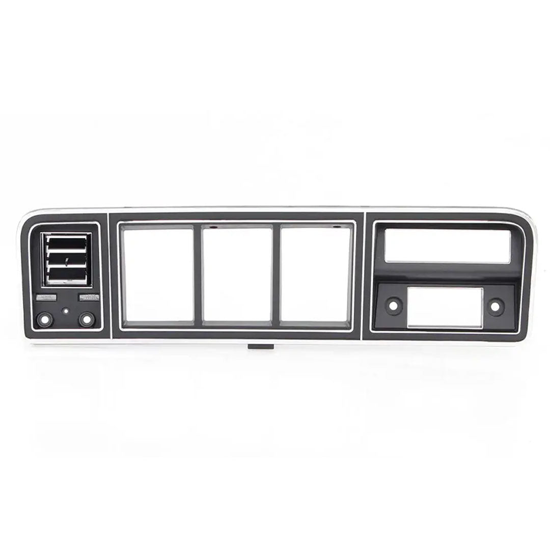 Black Dash Bezel with A/C, 1973-79 Ford Truck & 1978-79 Bronco