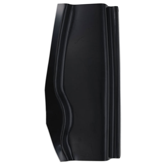 Passenger side upper door post for 1973-79 Ford truck, metal construction, side view