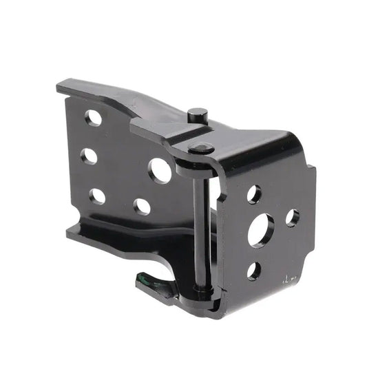 Silver metal upper door hinge for 1970s Ford trucks, side view