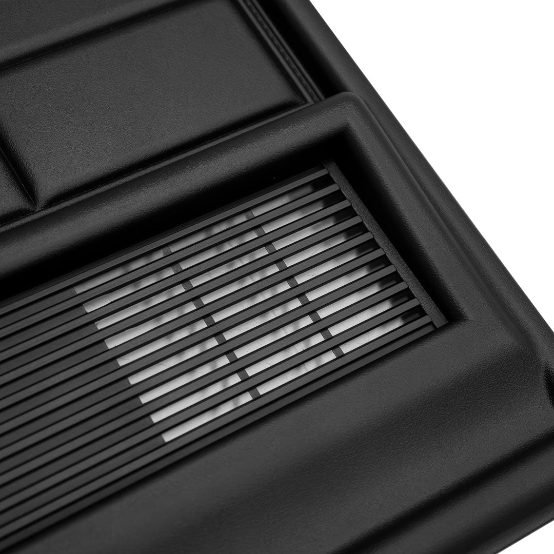 Black XLT Style Door Panels, 1973-79 Ford Truck & 1978-79 Bronco
