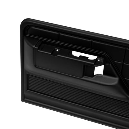 Black XLT Style Door Panels, 1973-79 Ford Truck & 1978-79 Bronco