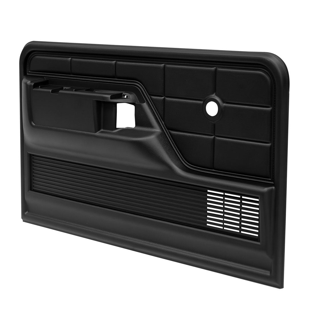 Black XLT Style Door Panels, 1973-79 Ford Truck & 1978-79 Bronco