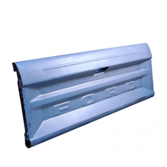 OE stamped steel tailgate for 1973-79 Ford trucks, side view