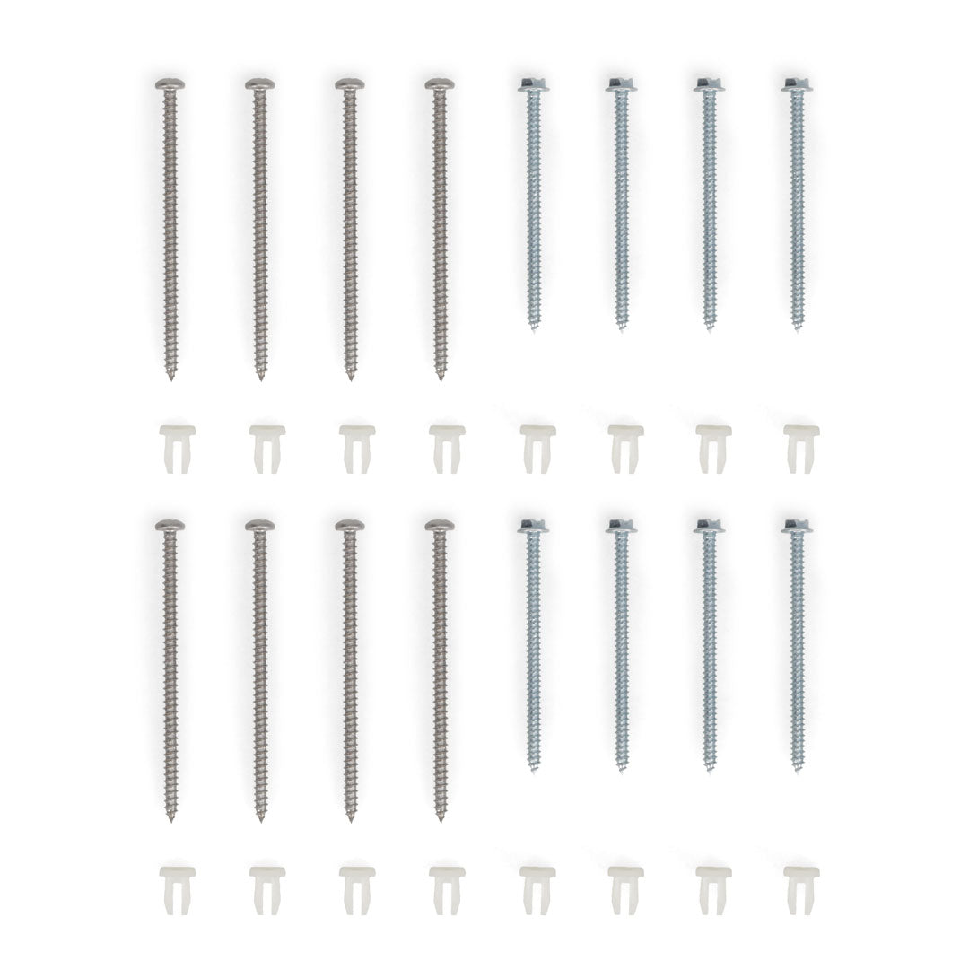 Grille Insert Hardware Kit, 1976-77 Ford Truck