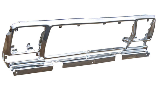 Anodized aluminum grille shell for 1978-79 Ford truck and Bronco, front view