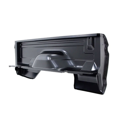 Driver Side Bedside Assembly with Round Fuel Hole, Short Bed, 1973-79 Ford Styleside Truck