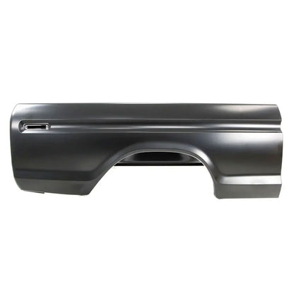Passenger Bedside Assembly, No Fuel Door, Short Bed, 1973-79 Ford Styleside Truck