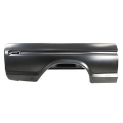 Passenger Bedside Assembly, No Fuel Door, Short Bed, 1973-79 Ford Styleside Truck