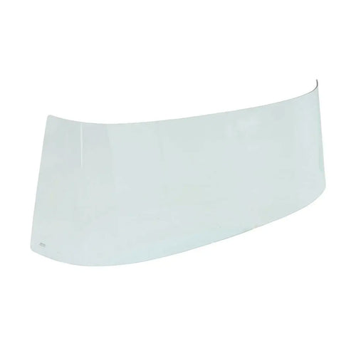 Smoke-tinted windshield for classic Ford trucks, side profile showing curvature