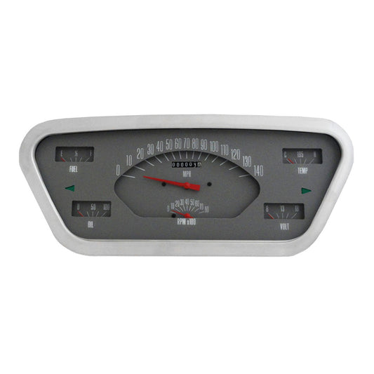 CLASSIC INSTRUMENTS Gauge Cluster - 53-55 Ford F100, Gray