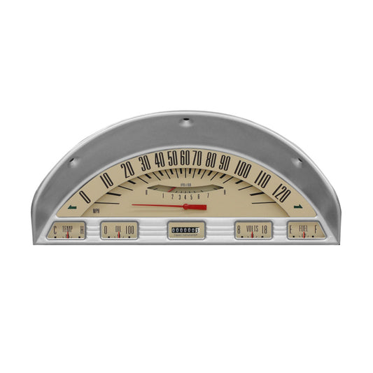 CLASSIC INSTRUMENTS Gauge Cluster - 1956 Ford F100, Tan
