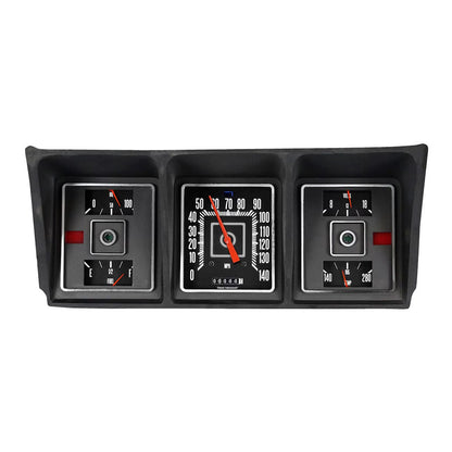Classic Instruments Electric Gauge Cluster, Black, 1973-79 Ford Truck & 1978-79 Bronco