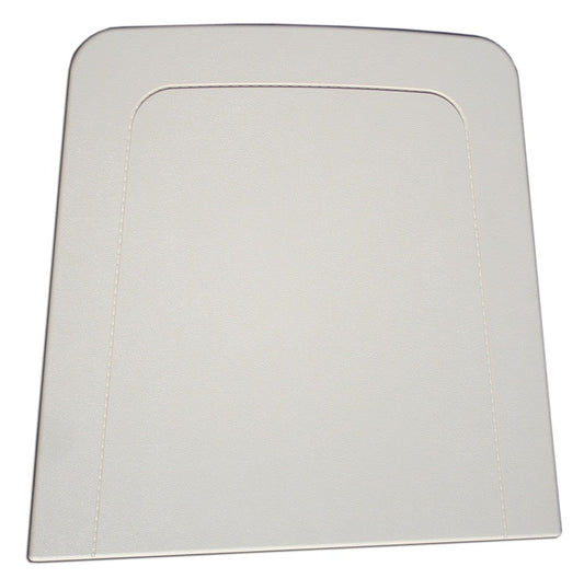 Parchment Front Seat Back Trim Panel, ABS, 67-77 Ford Bronco