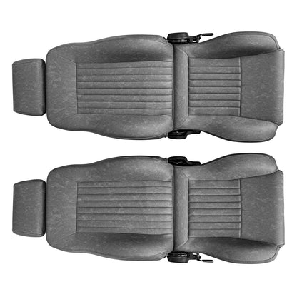 Premium Gray Front Bucket Seats
