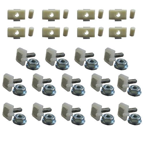 Grill Chrome Clip Kit
