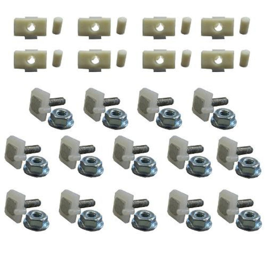 Grill Chrome Clip Kit