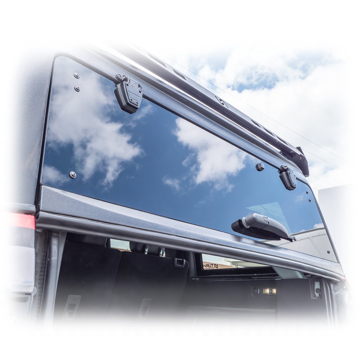 TR10 Bronco Hard Top Rear Window, Defrost & Wiper Assembly, 2021+ Ford Bronco