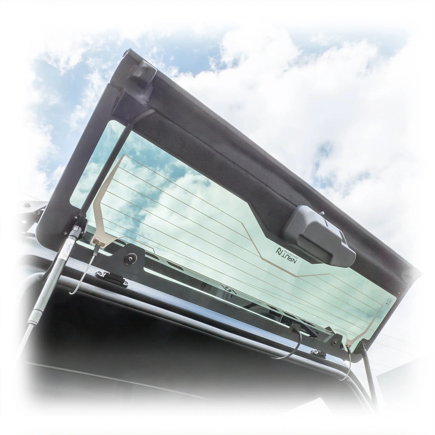 TR10 Bronco Hard Top Rear Window, Defrost & Wiper Assembly, 2021+ Ford Bronco