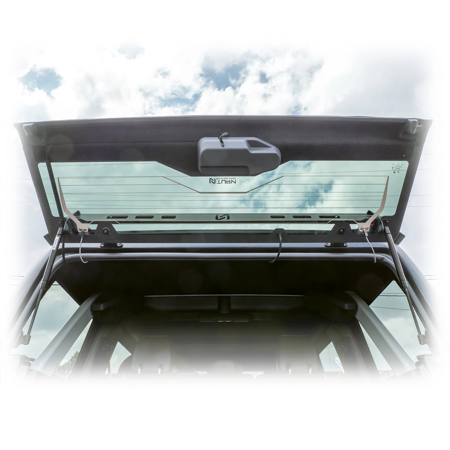 TR10 Bronco Hard Top Rear Window, Defrost & Wiper Assembly, 2021+ Ford Bronco