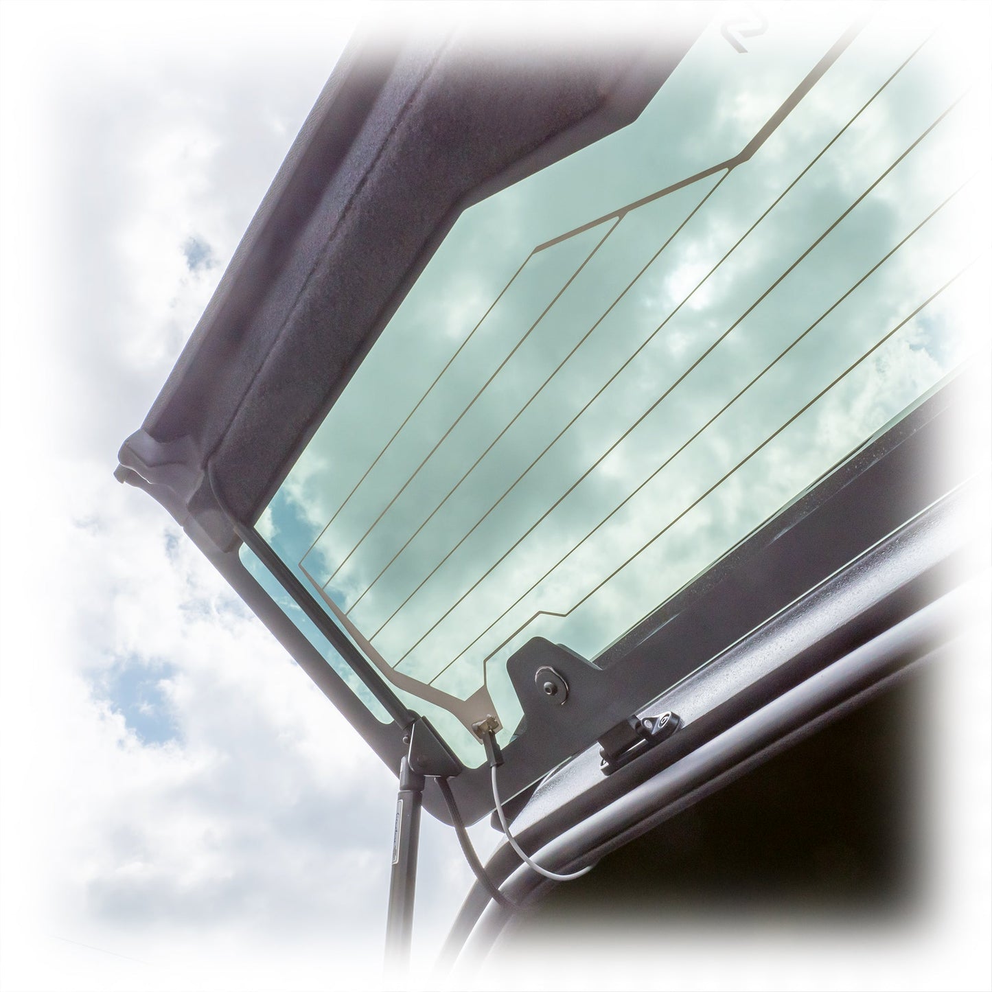 TR10 Bronco Hard Top Rear Window, Defrost & Wiper Assembly, 2021+ Ford Bronco