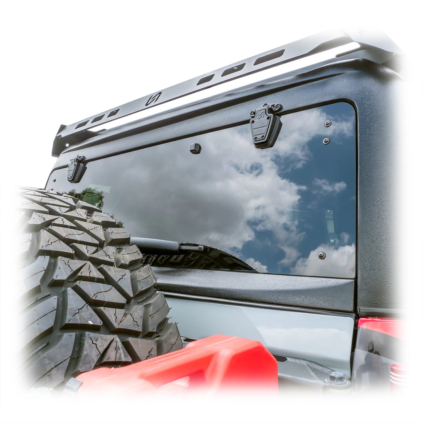 TR10 Bronco Hard Top Rear Window, Defrost & Wiper Assembly, 2021+ Ford Bronco