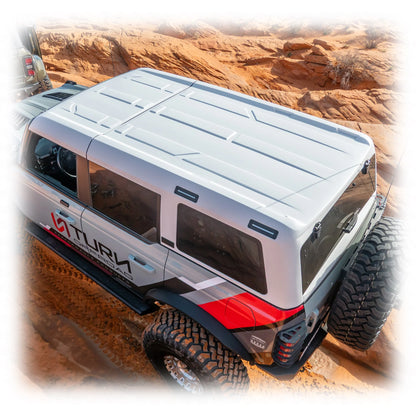 Turn Offroad TR10 Hard Top, 2021+ Ford Bronco (Black or White)