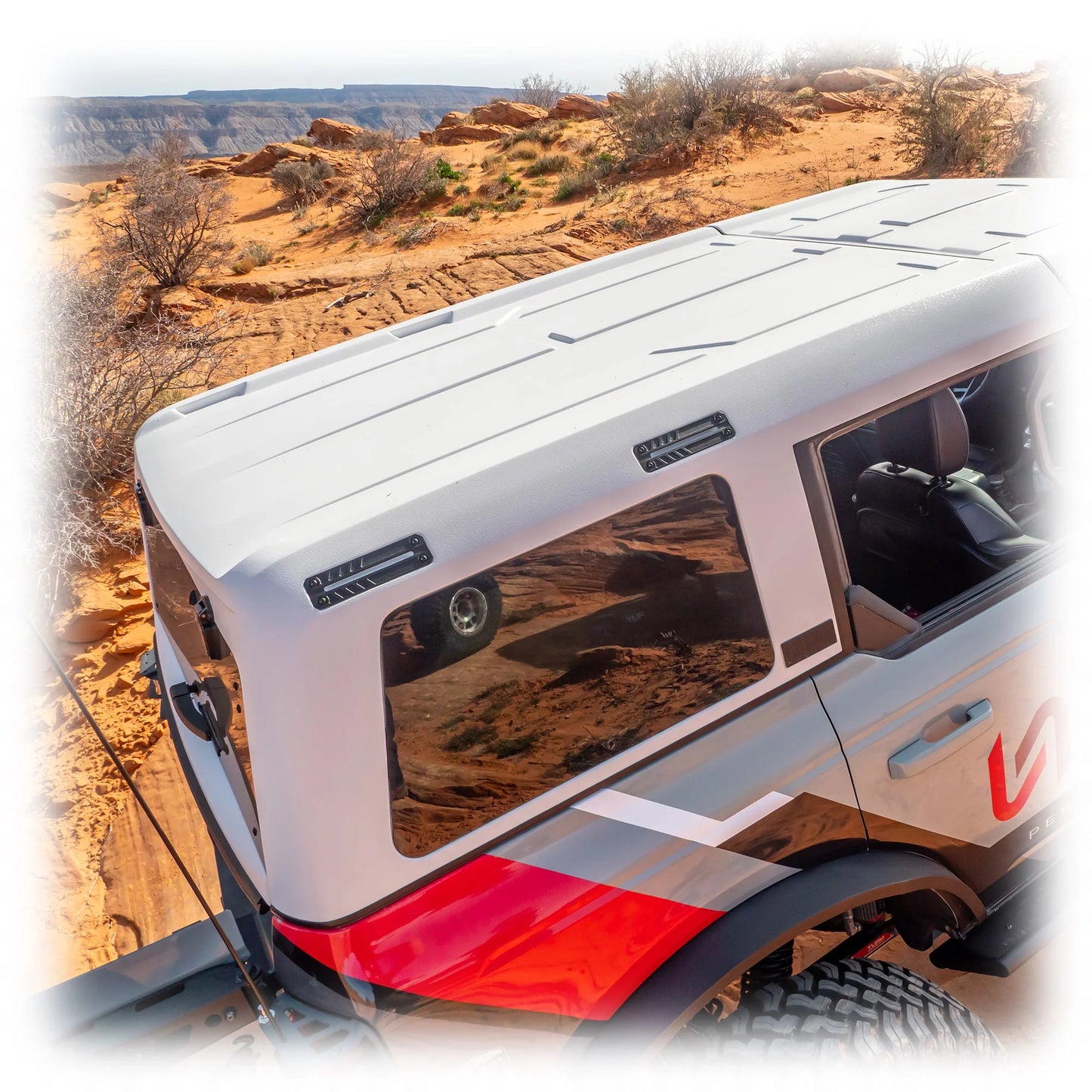 Turn Offroad TR10 Hard Top, 2021+ Ford Bronco (Black or White)