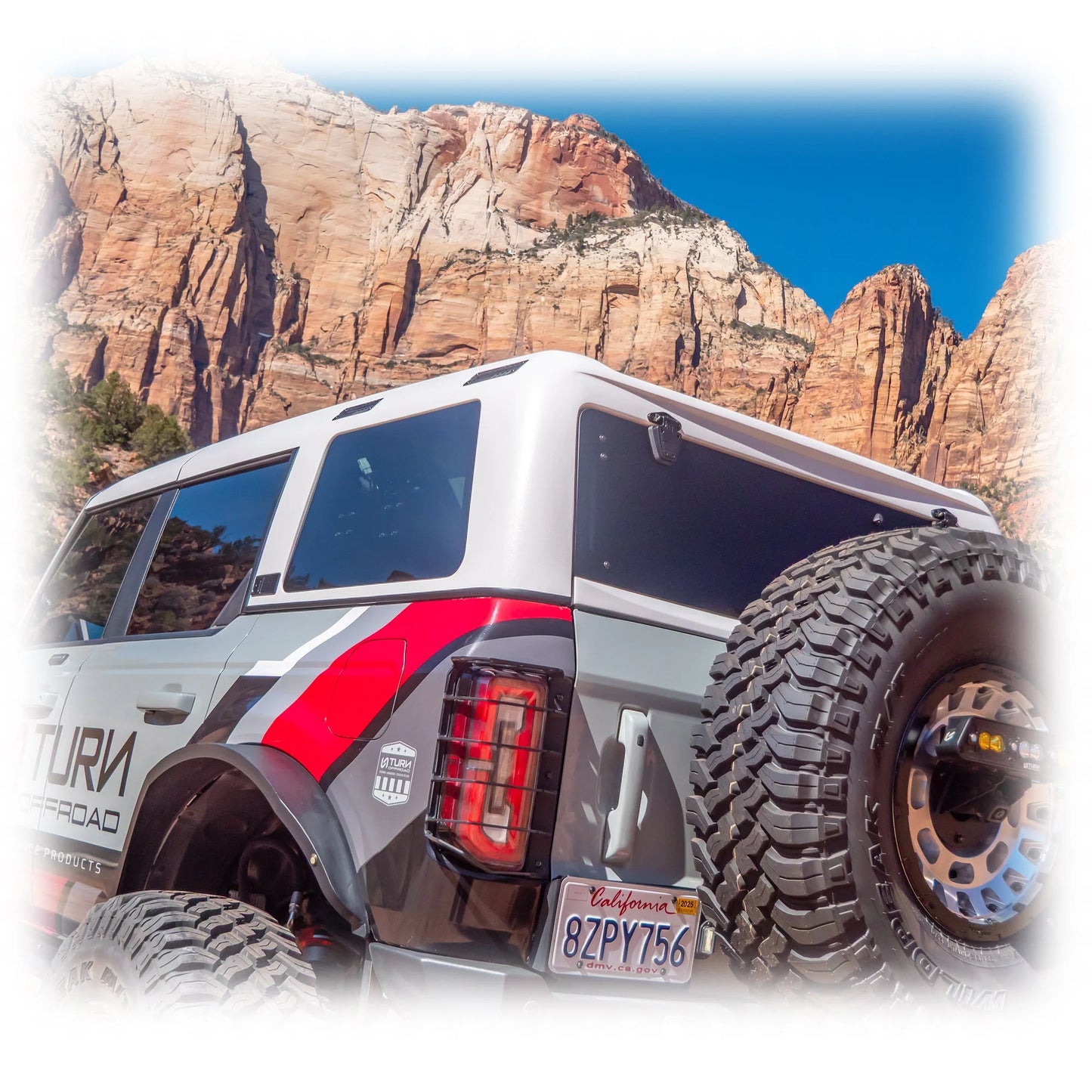 Turn Offroad TR10 Hard Top, 2021+ Ford Bronco (Black or White)