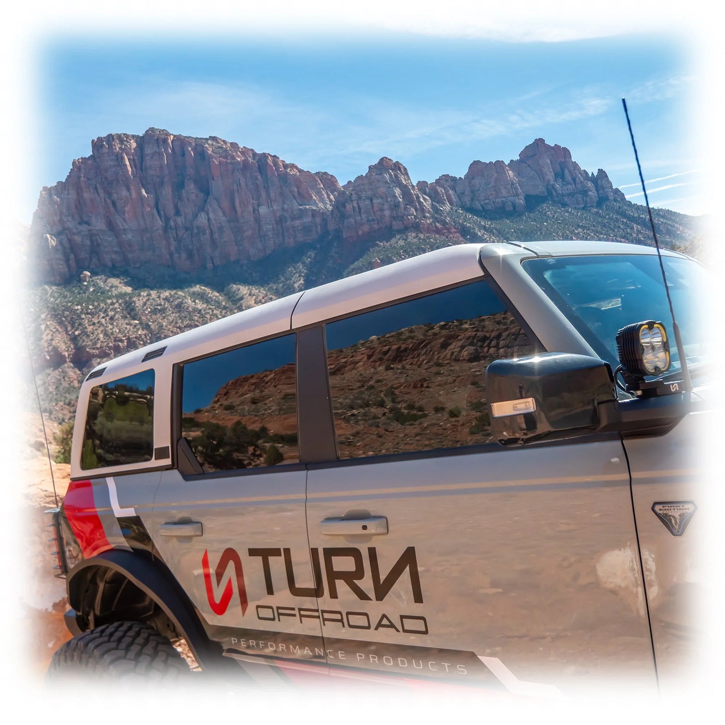 Turn Offroad TR10 Hard Top, 2021+ Ford Bronco (Black or White)