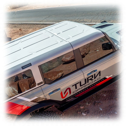 Turn Offroad TR10 Hard Top, 2021+ Ford Bronco (Black or White)