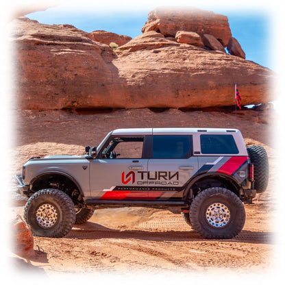 Turn Offroad TR10 Hard Top, 2021+ Ford Bronco (Black or White)