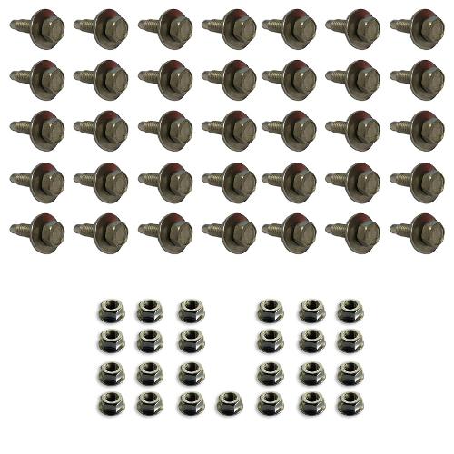 Stainless Steel Hard Top Bolt & Nut Hardware Kit