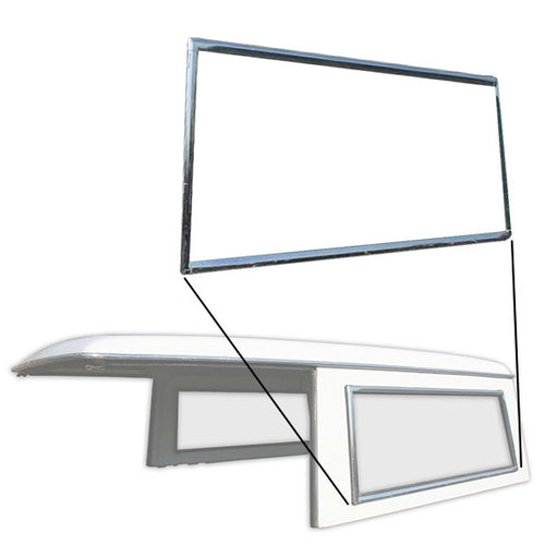 Hard Top Side Window Chrome Trim - Driver Side