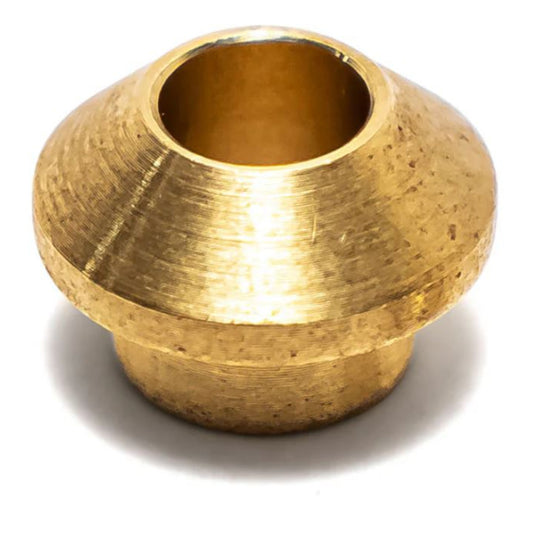 Brass ferrule with O-ring seal for high-pressure steering box, side view