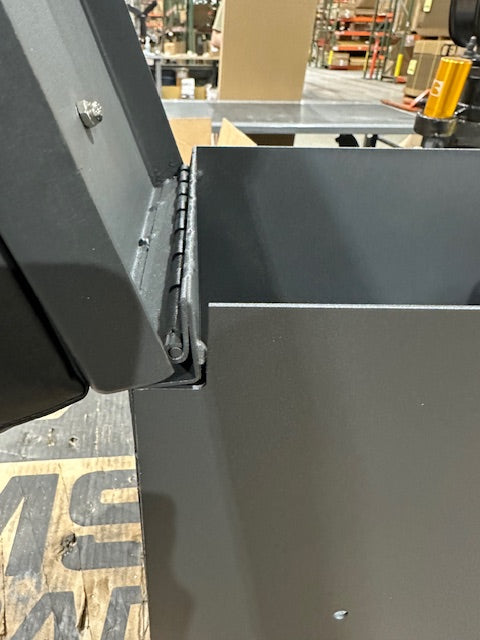Locking Security Console with Stereo Port- BLEM AA