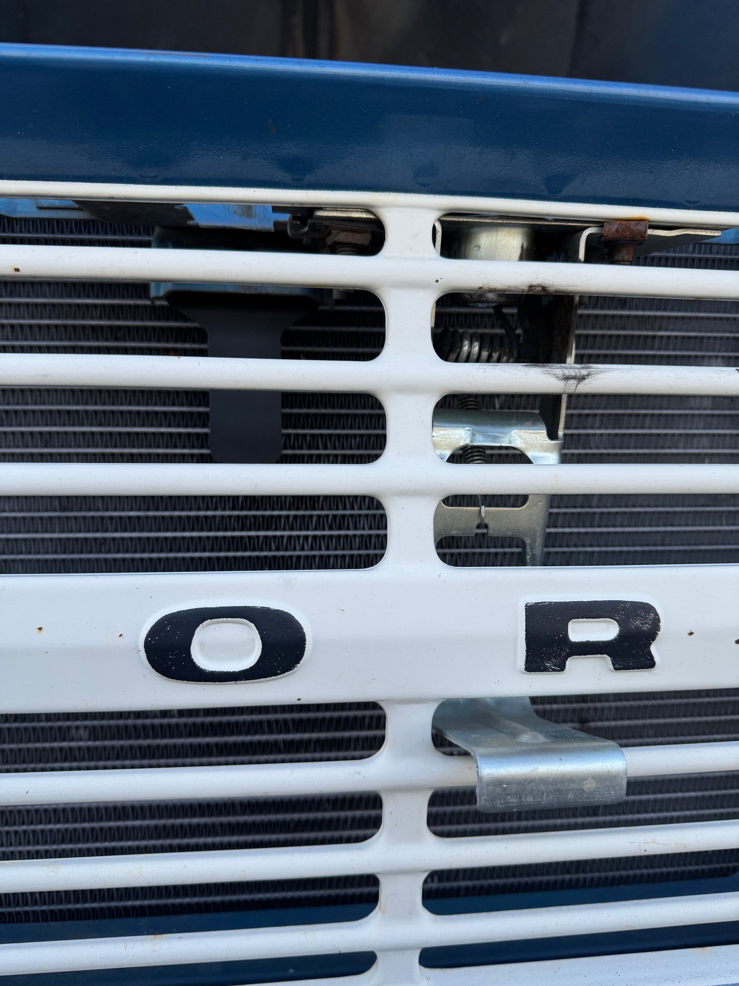 A/C Condenser Guard Plate, 1966-77 Ford Bronco