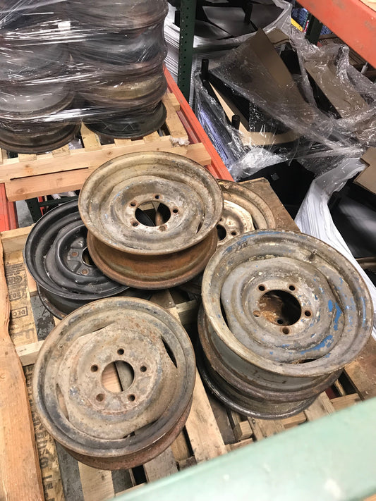 Used OEM Wheel/Rim, 15 x 6 inch
