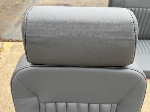 Premium Gray Early Bronco Seats - Front & Rear