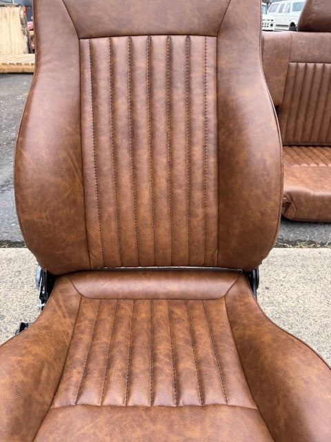 PREMIUM WALNUT EARLY BRONCO SEATS - FRONT & REAR