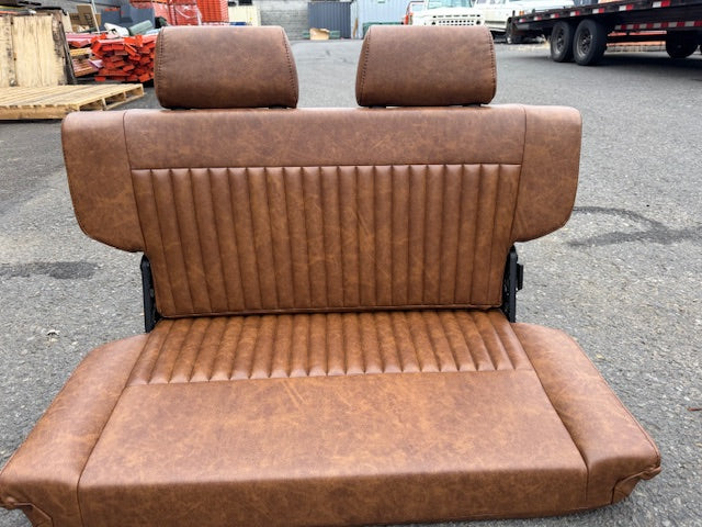 PREMIUM WALNUT EARLY BRONCO SEATS - FRONT & REAR